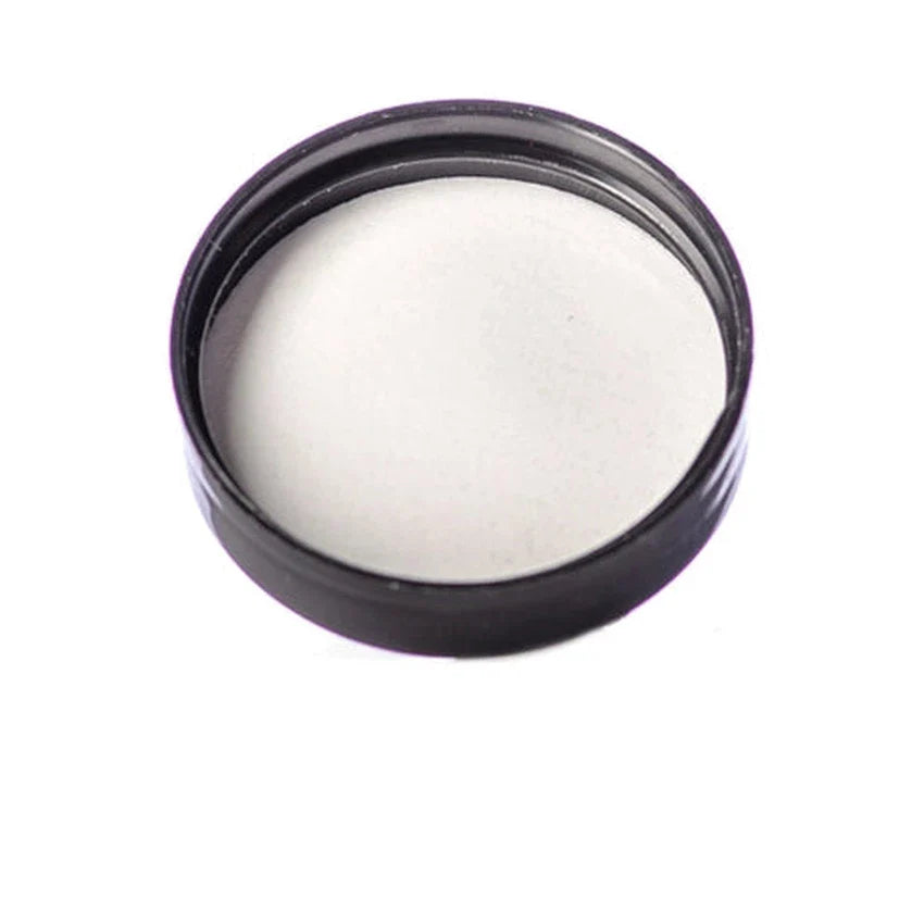 1 oz Clear Glass Straight Sided Round Jar With Smooth Black Lid - (160 - 16,000 Count)-Glass Jars-BeastBranding