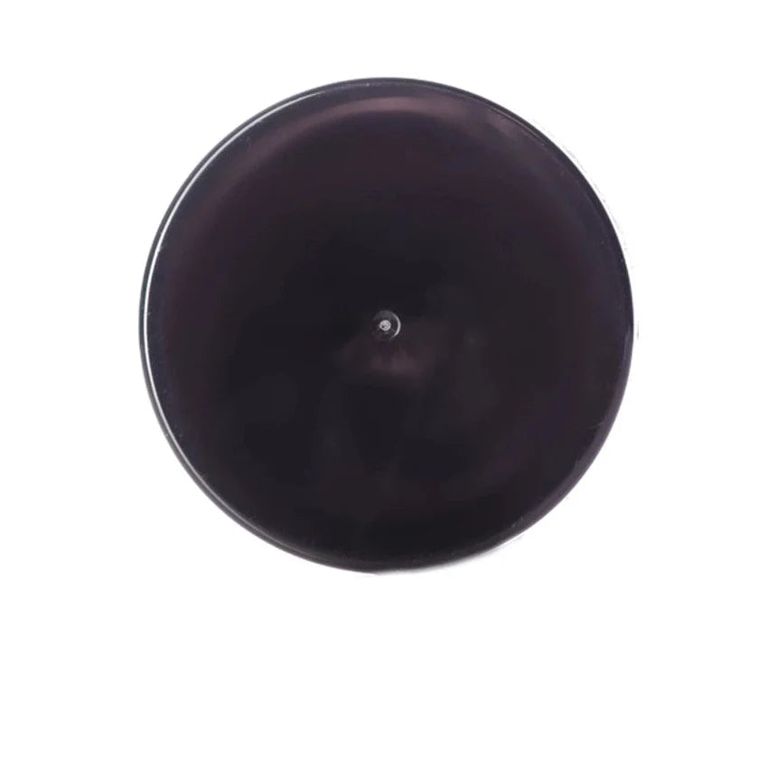 1 oz Clear Glass Straight Sided Round Jar With Smooth Black Lid - (160 - 16,000 Count)-Glass Jars-BeastBranding