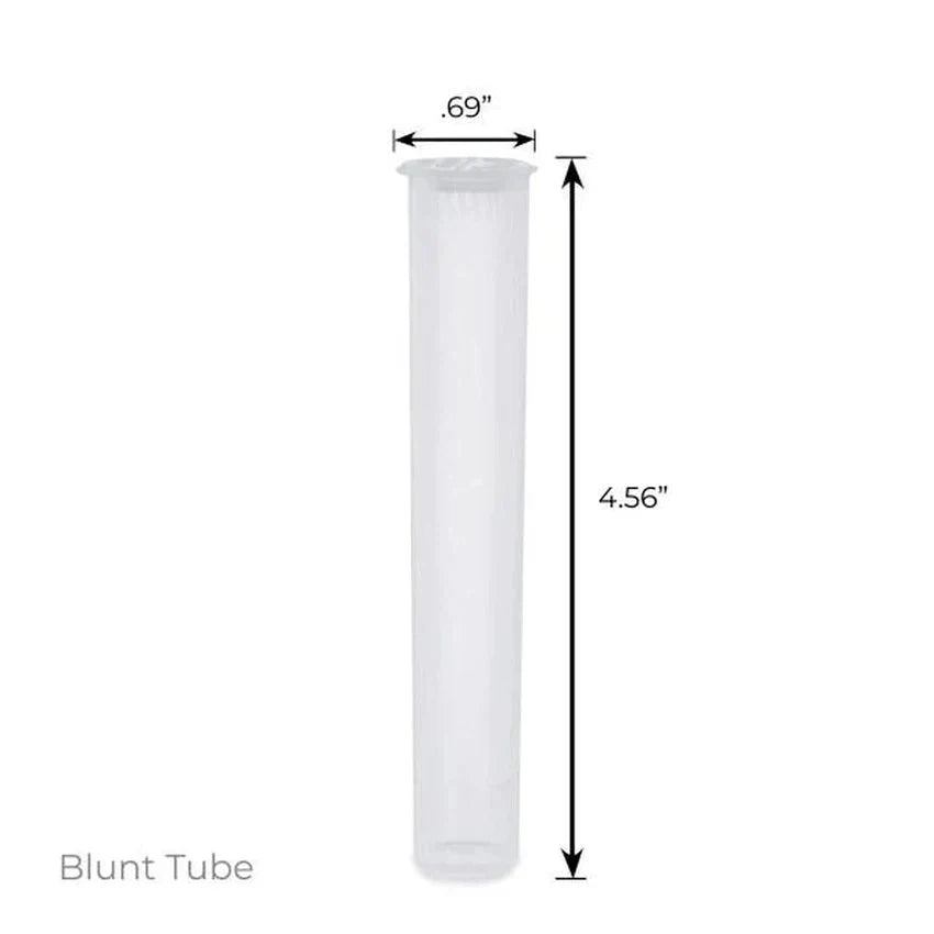 116mm Blunt Tubes - Clear - (1000 Per Box)-Joint Tubes & Blunt Tubes-BeastBranding