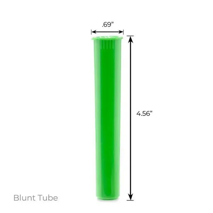 116mm Blunt Tubes - Green - (1000 Per Box)-Joint Tubes & Blunt Tubes-BeastBranding
