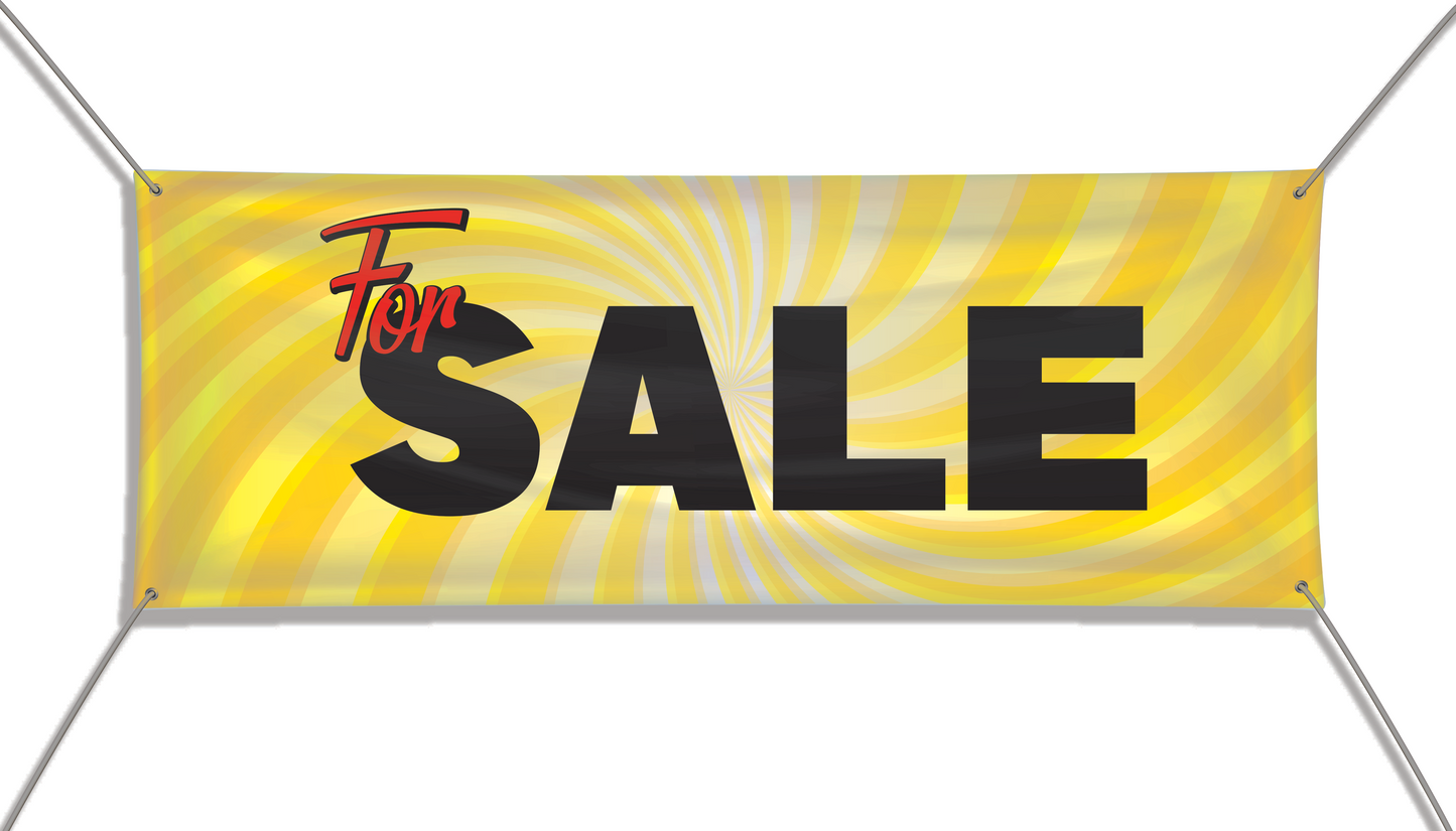 13oz Indoor/Outdoor Banner with Grommets (Various Sizes & Styles)-Custom Print Stickers-BeastBranding