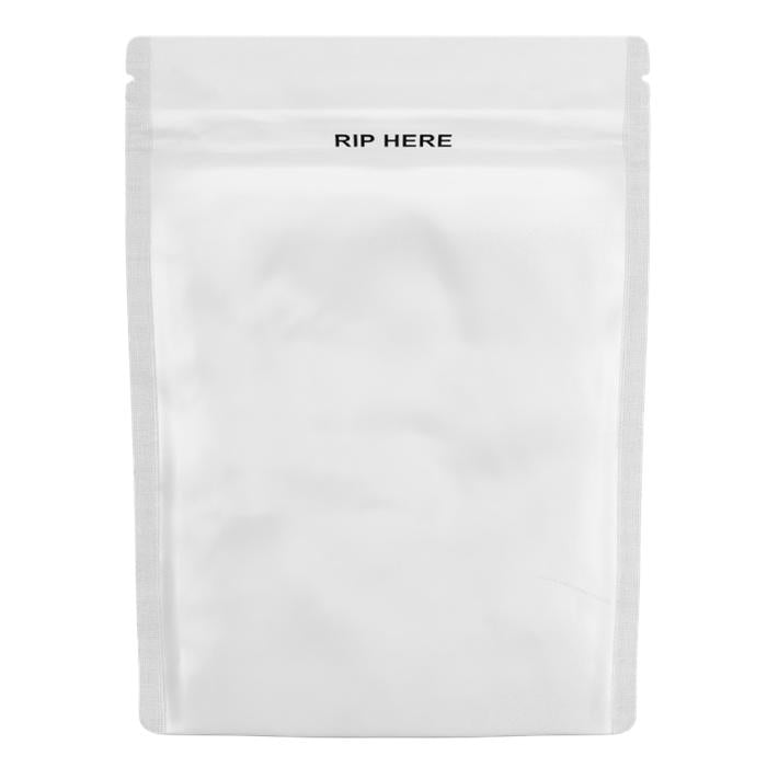 1/8 Oz Grip N Pull Child Resistant Mylar Bag With Labels & Application-Mylar Smell Proof Bags-BeastBranding