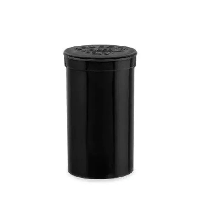 19 Dram Pop Top Vial - 1/8 Oz - Black - (225 Count)-Pop Top Vials-BeastBranding
