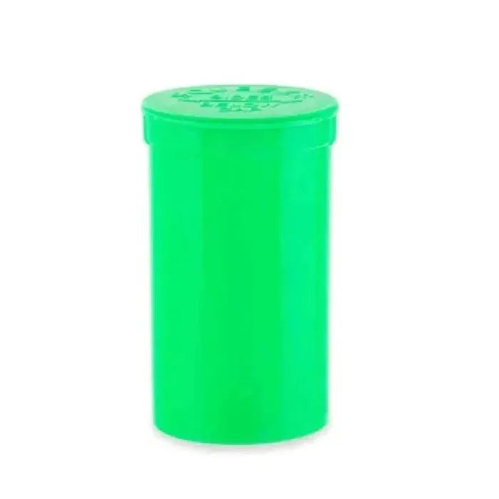 19 Dram Pop Top Vial - 1/8 Oz - Green - (225 Count)-Pop Top Vials-BeastBranding