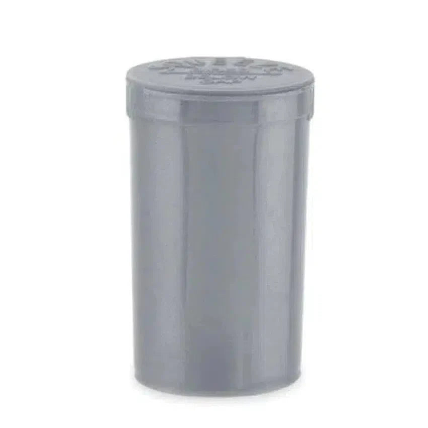 19 Dram Pop Top Vial - 1/8 Oz - Silver - (225 Count)-Pop Top Vials-BeastBranding