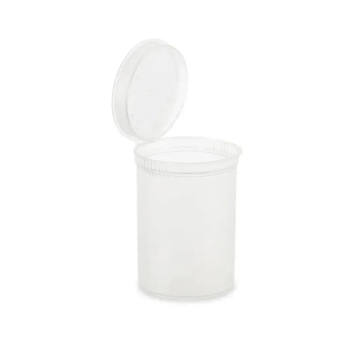 30 Dram Pop Top Vial - 1/4 Oz - Clear - (160 Count)-Pop Top Vials-BeastBranding