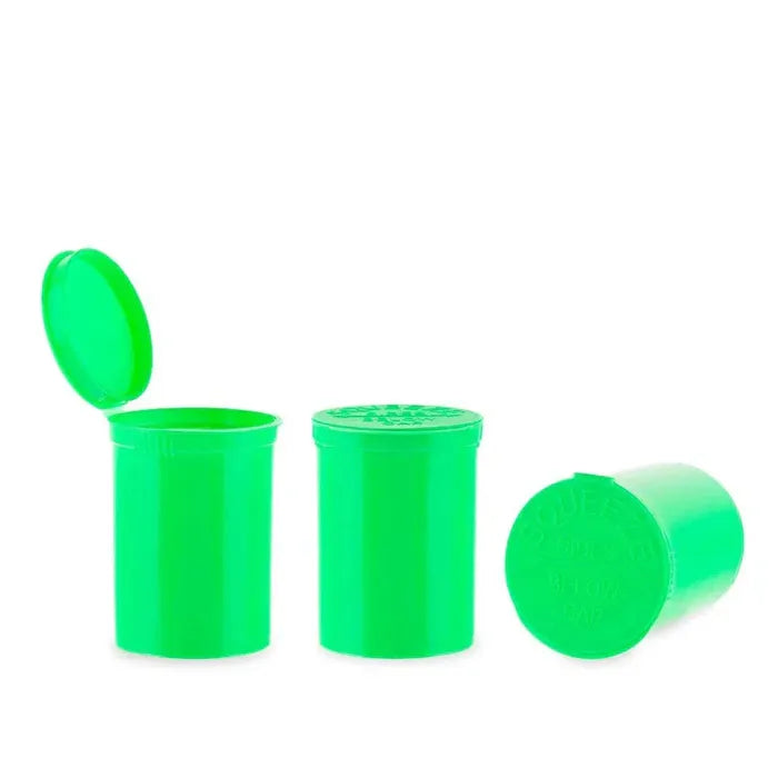 30 Dram Pop Top Vial - 1/4 Oz - Green - (160 Count)-Pop Top Vials-BeastBranding