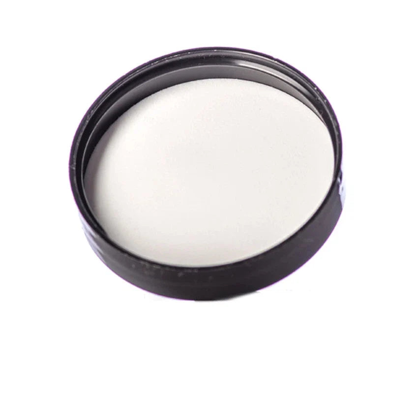 3oz Clear Glass Straight-Sided Round Jar with Black Or White Lid - (150 - 15,000 Count)-Glass Jars-BeastBranding