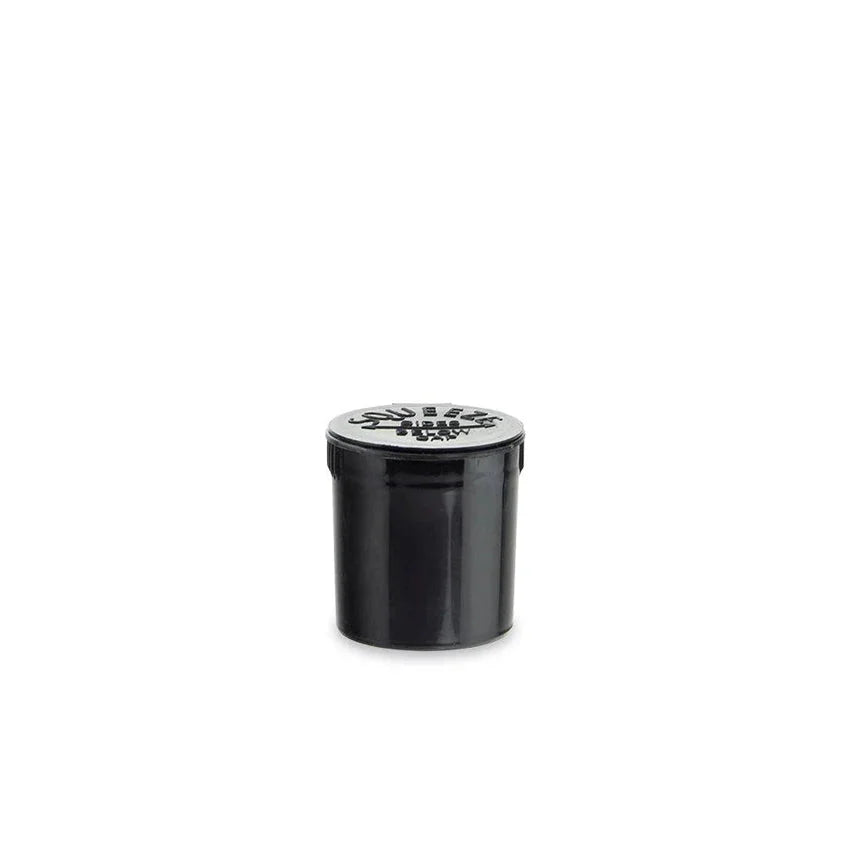 6 Dram Pop Top Vial - Black - (600 Count)-Pop Top Vials-BeastBranding