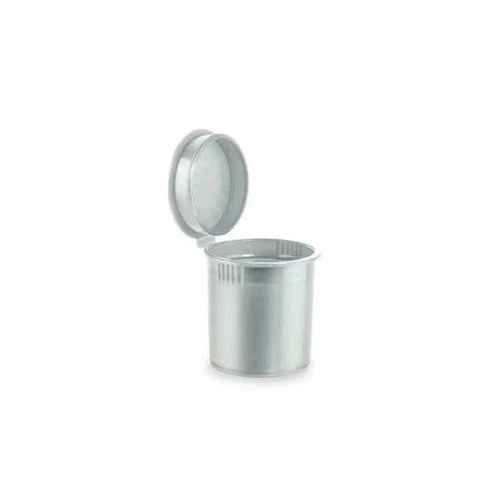 6 Dram Pop Top Vial - Silver - Child Resistant - (600 Count)-Pop Top Vials-BeastBranding