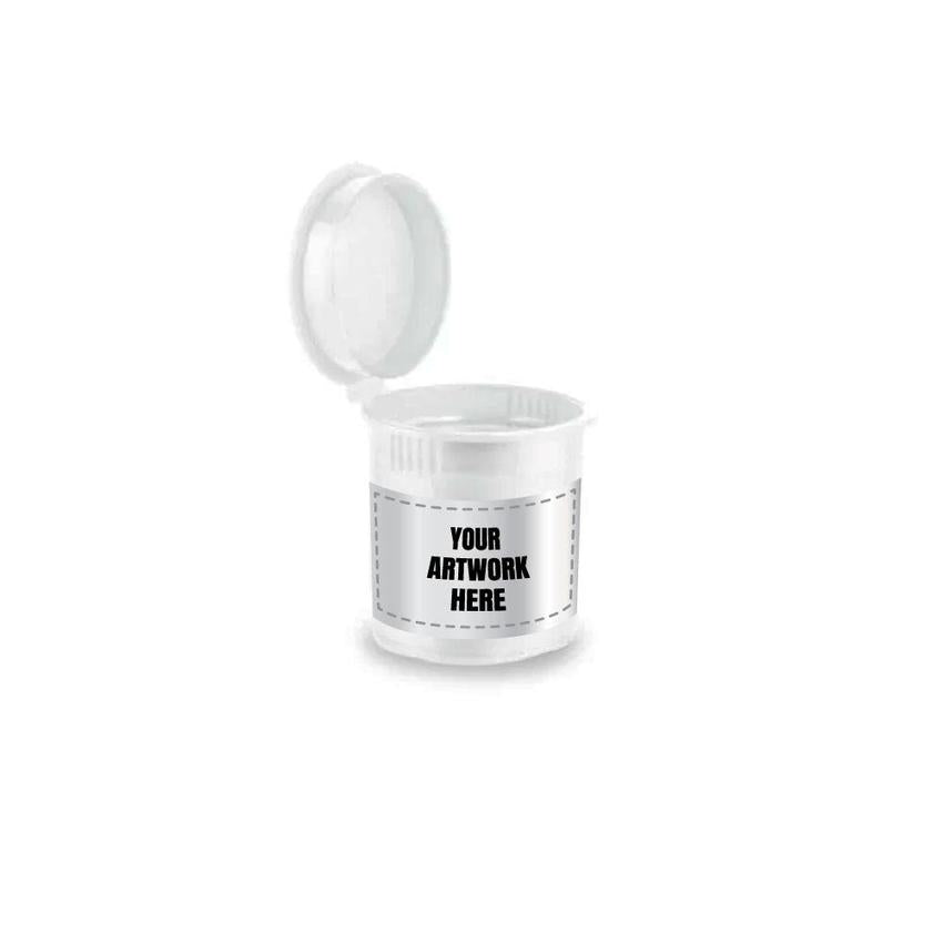 6 Dram Pop Top Vial With Labels & Application-Pop Top Vials-BeastBranding