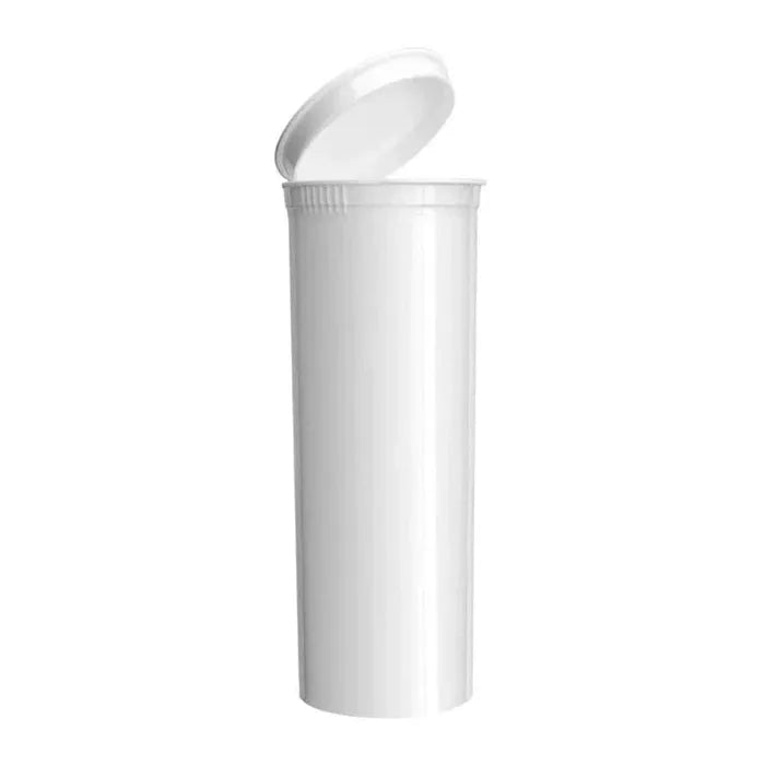 60 Dram Pop Top Vial - 1/2 Oz - White - (75 Count)-Pop Top Vials-BeastBranding