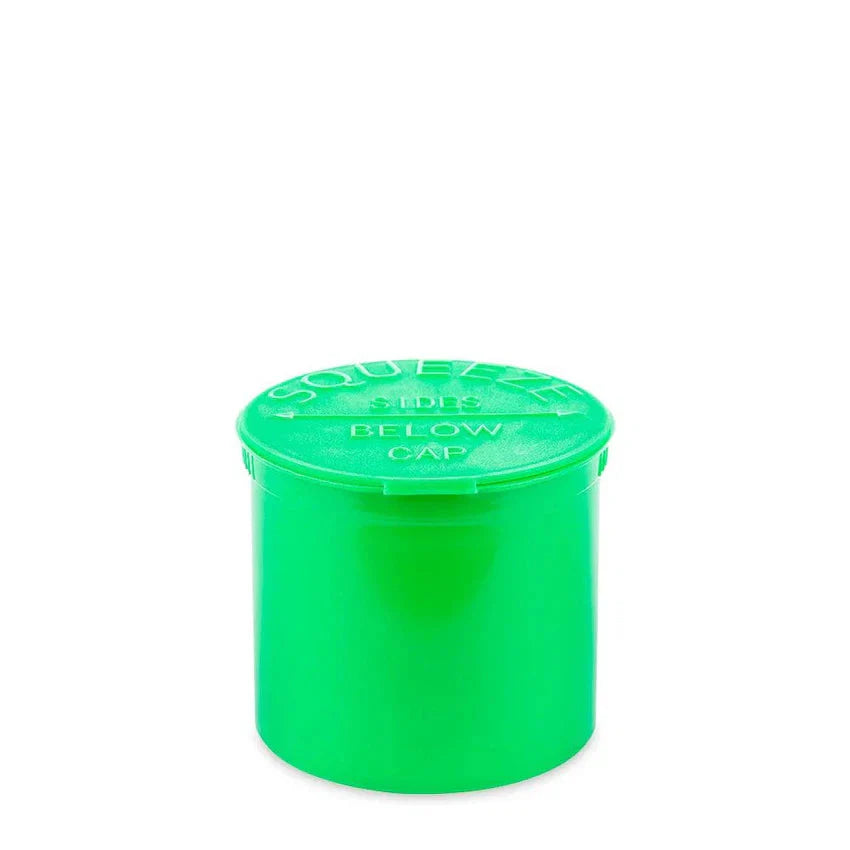 90 Dram Pop Top Vial - Opaque Green - (45 Count Per Box)-Pop Top Vials-BeastBranding