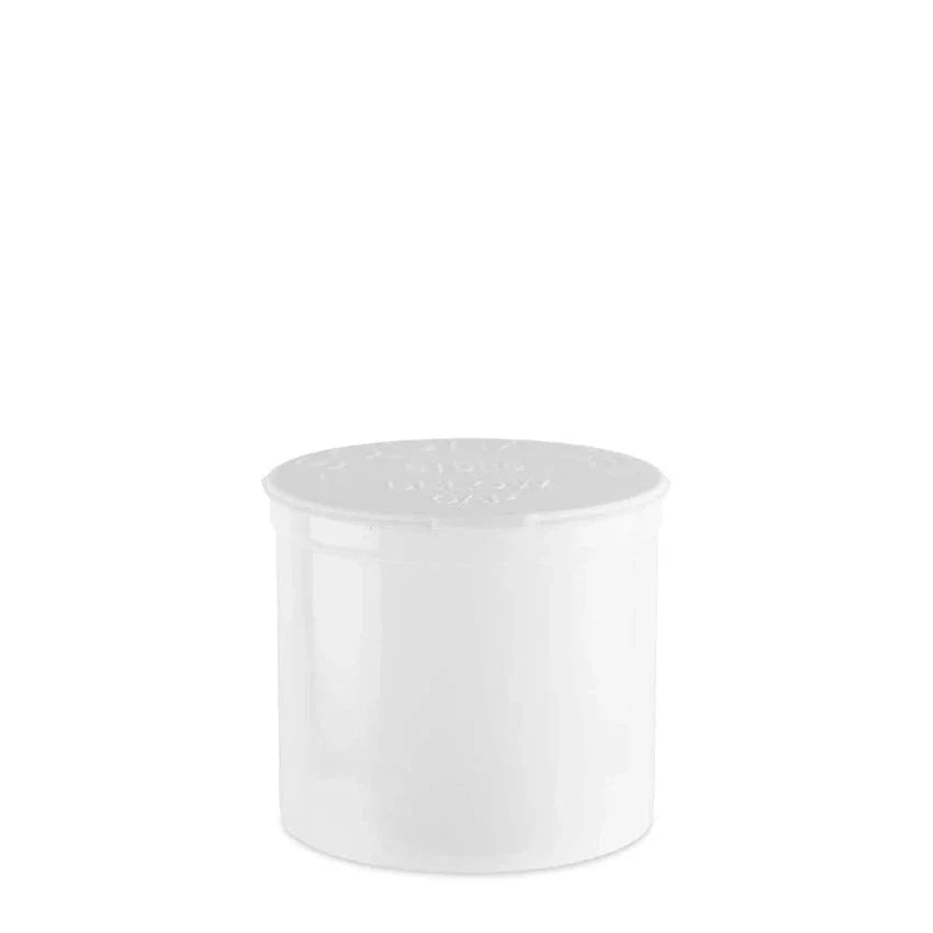 90 Dram Pop Top Vial - White - Opaque - (45 Count Per Box)-Pop Top Vials-BeastBranding