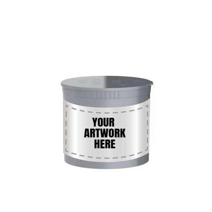 90 Dram Pop Top Vial With Labels & Application-Pop Top Vials-BeastBranding