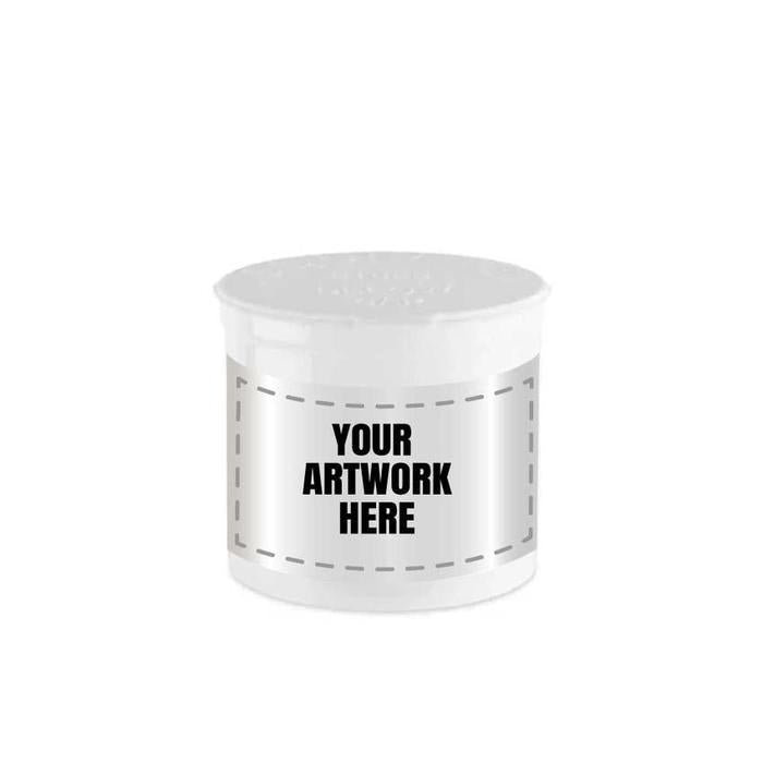 90 Dram Pop Top Vial With Labels & Application-Pop Top Vials-BeastBranding