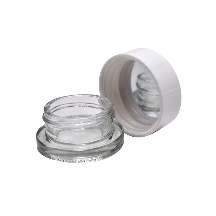 9ml Glass Concentrate Container - Child Resistant - Black or White Cap - (320-32,000 Count)-BeastBranding