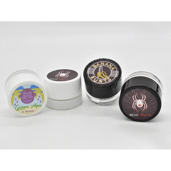 Beast Branding CUSTOM PRINTED STICKERS - 1.375" Circle for Concentrate Container or Flower Jar-Custom Print Stickers-BeastBranding