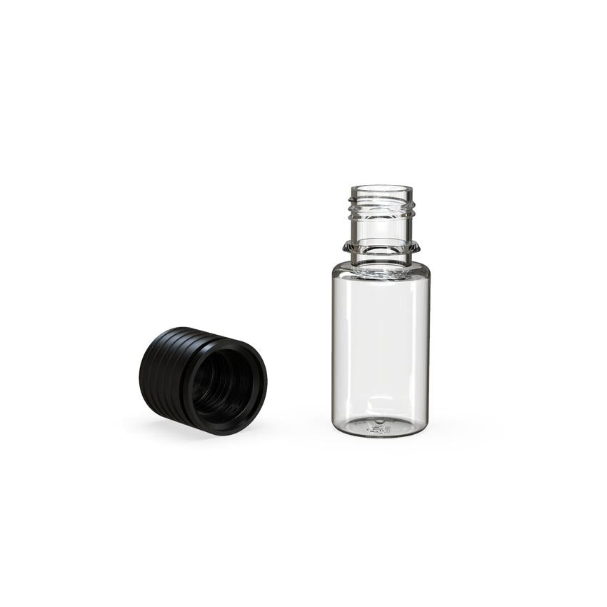 Chubby Gorilla 10ml Spiral CR Plastic Container w/ Friction Fit Closure & Tamper Band - Various Colors - (1000 Count)-Spiral Bottles-BeastBranding