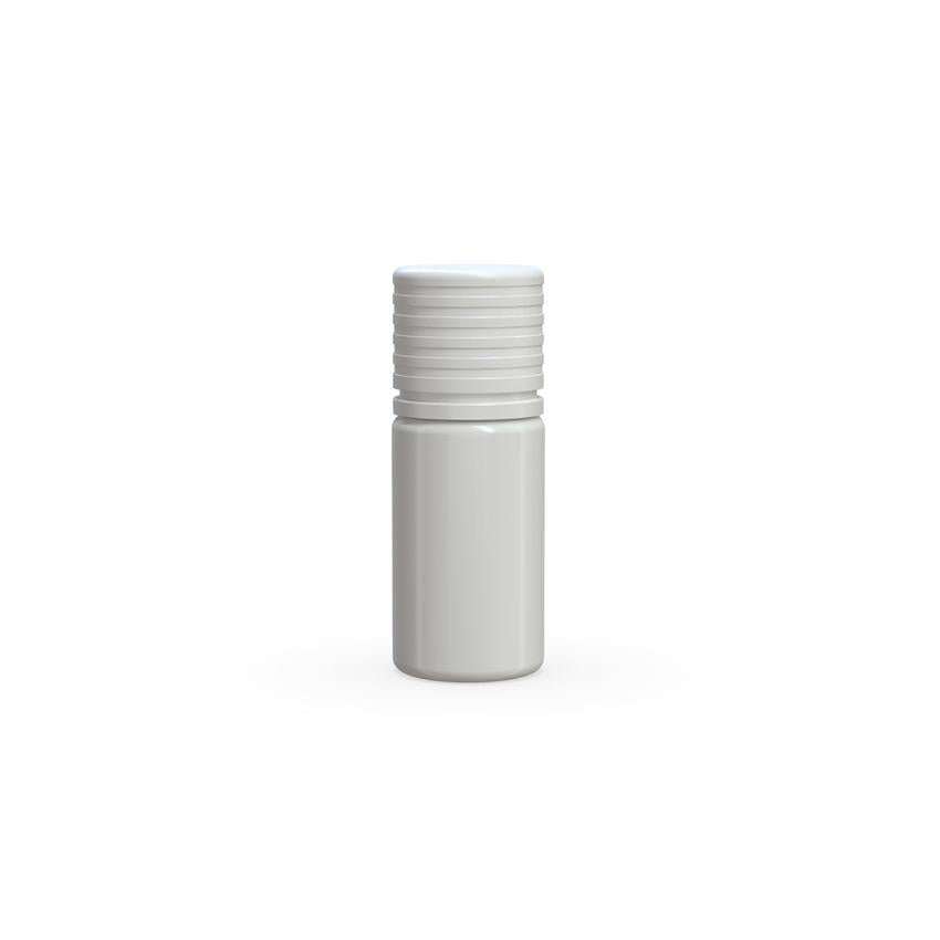 Chubby Gorilla 10ml Spiral CR Plastic Container w/ Friction Fit Closure & Tamper Band - Various Colors - (1000 Count)-Spiral Bottles-BeastBranding