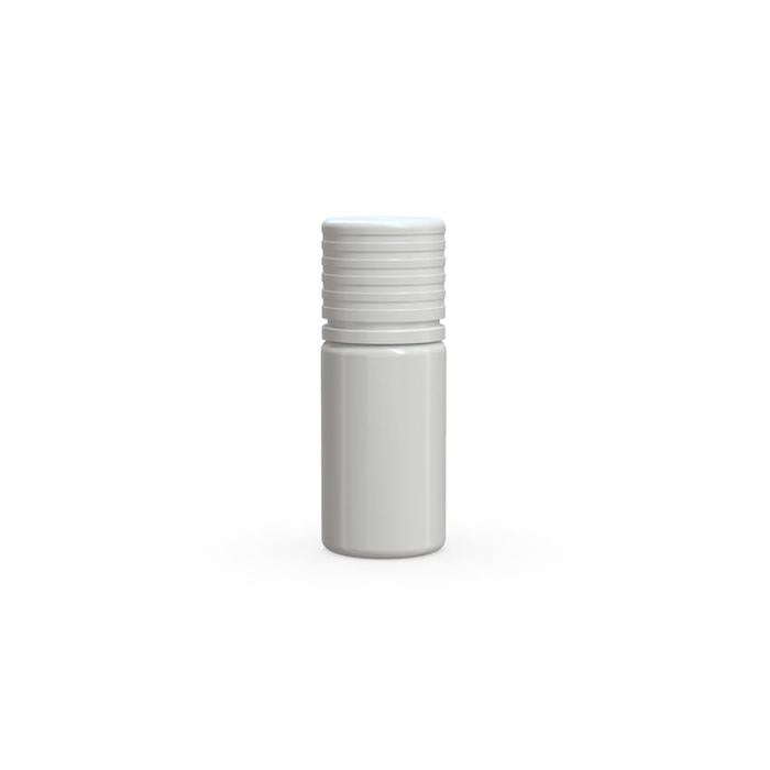 Chubby Gorilla 10ml Spiral CR Plastic Container w/ Friction Fit Closure & Tamper Band - Various Colors - (1000 Count)-Spiral Bottles-BeastBranding
