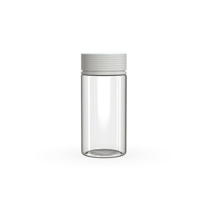 Chubby Gorilla 10oz Spiral CR Wide Mouth Plastic Jar Containers - Various Colors - (120 Count)-Plastic Jar-BeastBranding