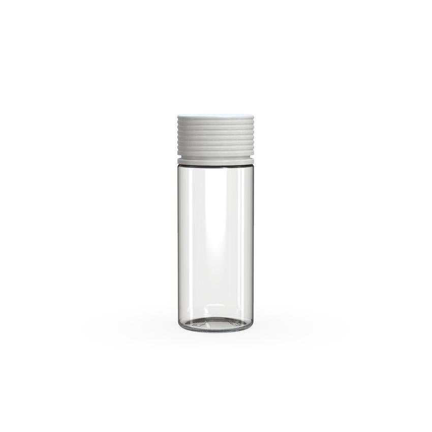 Chubby Gorilla 120ml Spiral CR Plastic Container w/ Friction Fit Closure & Tamper Band - Various Colors - (400 Count)-Spiral Bottles-BeastBranding