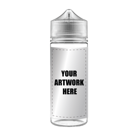 Chubby Gorilla 120ML V3 Unicorn Plastic Squeeze Bottle PET CR With Labels & Application-Dropper Bottles-BeastBranding