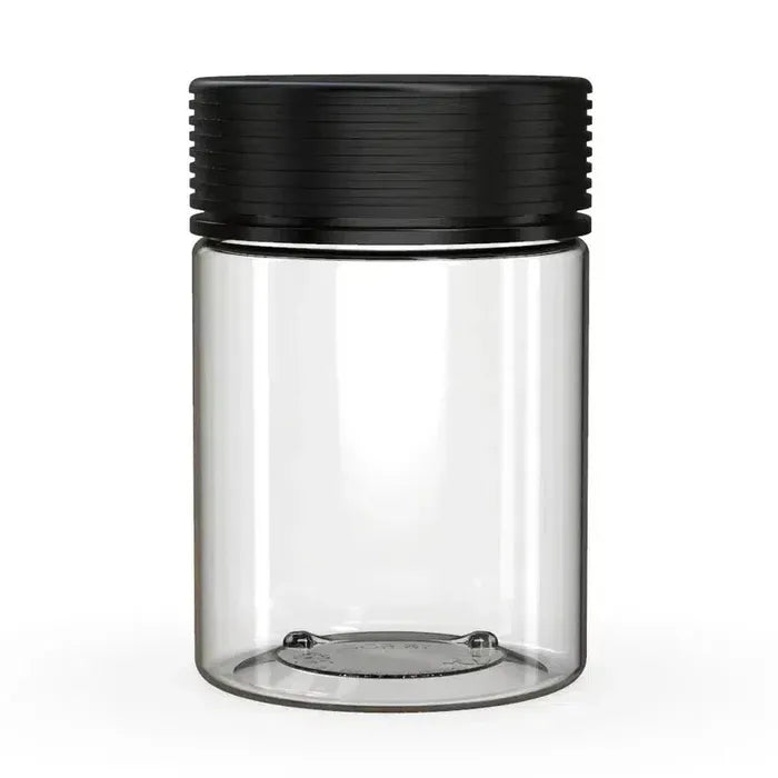 Chubby Gorilla 21.5oz XL Spiral CR Plastic Jar Containers - Various Colors - (40 Count)-Plastic Jar-BeastBranding