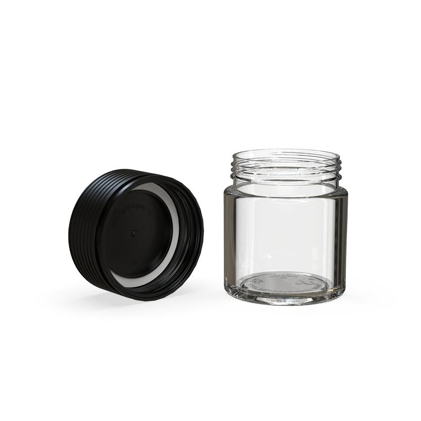 Chubby Gorilla 2oz Spiral CR Thick Walled Plastic Jar Containers - Various Colors - (150 Count)-Plastic Jars-BeastBranding