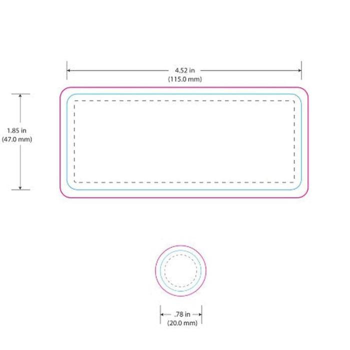Chubby Gorilla 30ml Spiral Thick Walled CR Plastic Bottle - Various Colors - (200 Count)-Joint Tubes & Blunt Tubes-BeastBranding