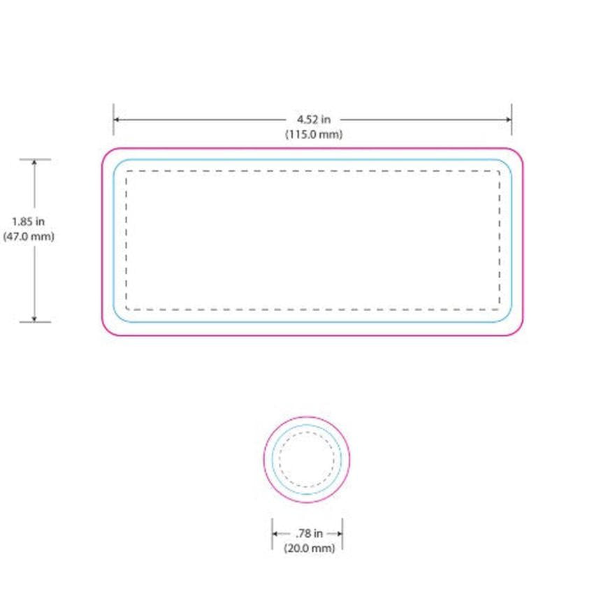 Chubby Gorilla 30ml Spiral Thick Walled CR Plastic Bottle - Various Colors - (200 Count)-Joint Tubes & Blunt Tubes-BeastBranding