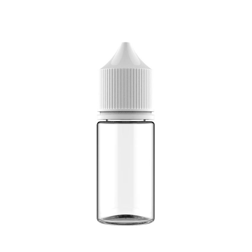 Chubby Gorilla 30ML Stubby Unicorn Plastic Squeeze Bottle PET CR - Various Colors - (Various Counts)-Dropper Bottles-BeastBranding