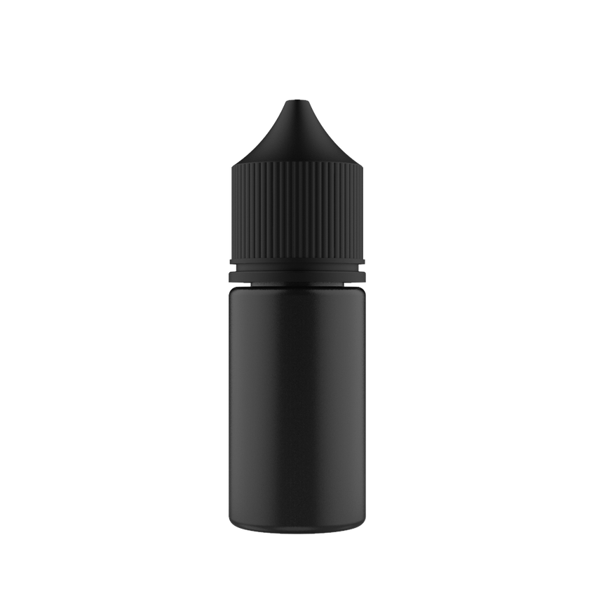 Chubby Gorilla 30ML Stubby Unicorn Plastic Squeeze Bottle PET CR - Various Colors - (Various Counts)-Dropper Bottles-BeastBranding