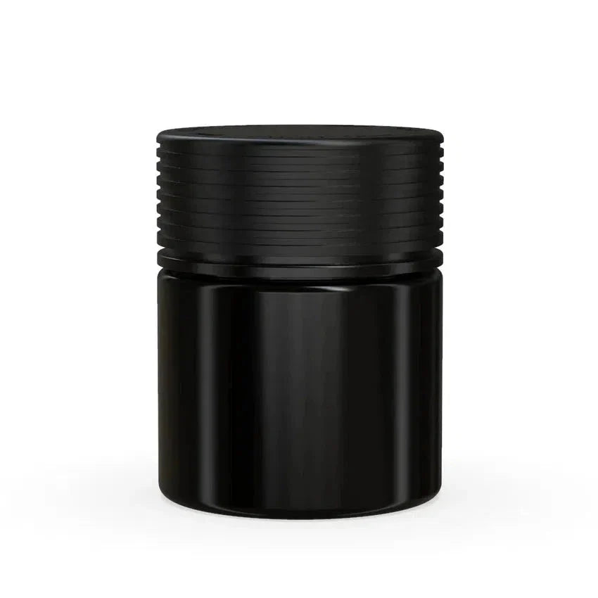 Chubby Gorilla 3oz Spiral CR Plastic Jar Containers - Various Colors - (Various Counts)-Plastic Jar-BeastBranding