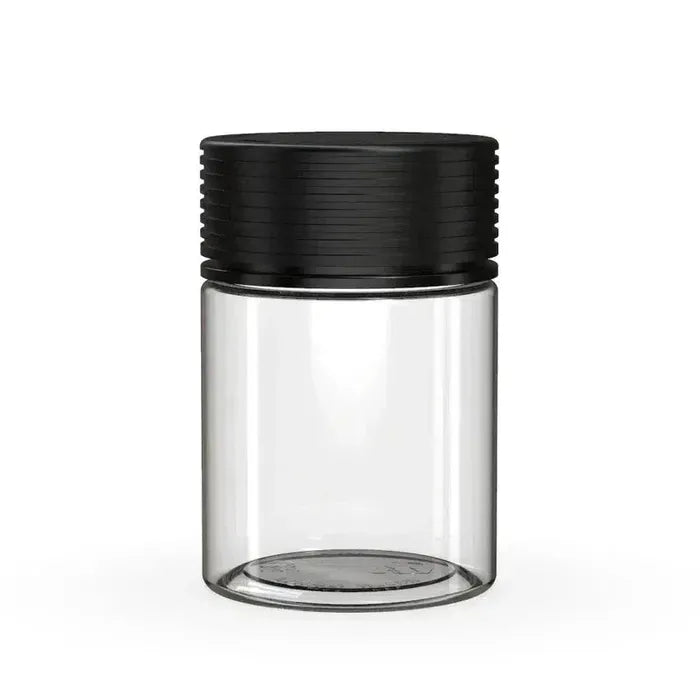 Chubby Gorilla 4oz Spiral CR Plastic Jar Containers - Various Colors - (Various Counts)-Plastic Jar-BeastBranding