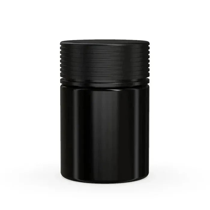 Chubby Gorilla 4oz Spiral CR Plastic Jar Containers With Labels & Application-Plastic Jar-BeastBranding