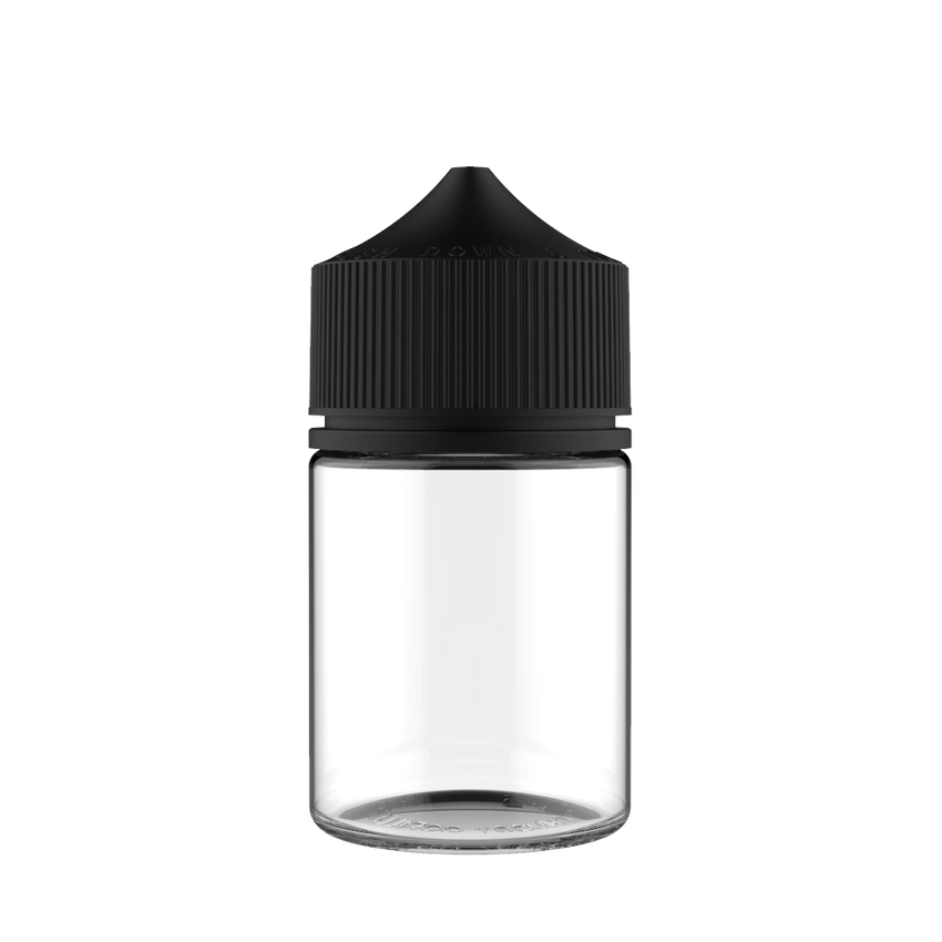 Chubby Gorilla 60ML Stubby Unicorn Plastic Squeeze Bottle PET CR - Various Colors - (500 Count)-Dropper Bottles-BeastBranding