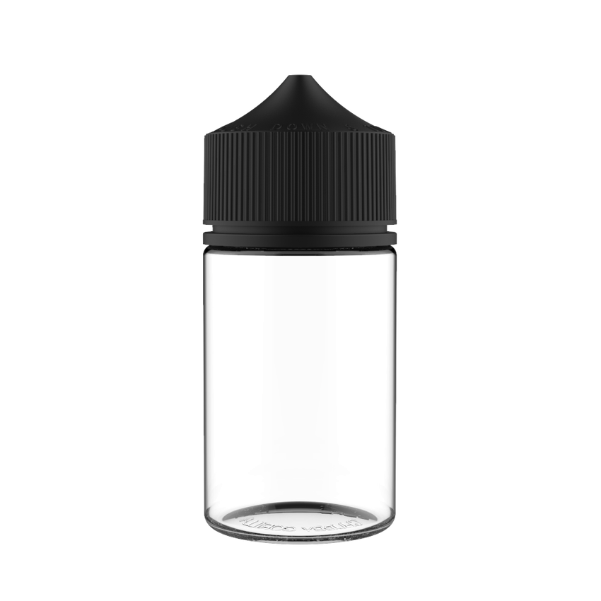 Chubby Gorilla 75ML Stubby Unicorn Plastic Squeeze Bottle PET CR - Various Colors - (500 Count)-Dropper Bottles-BeastBranding