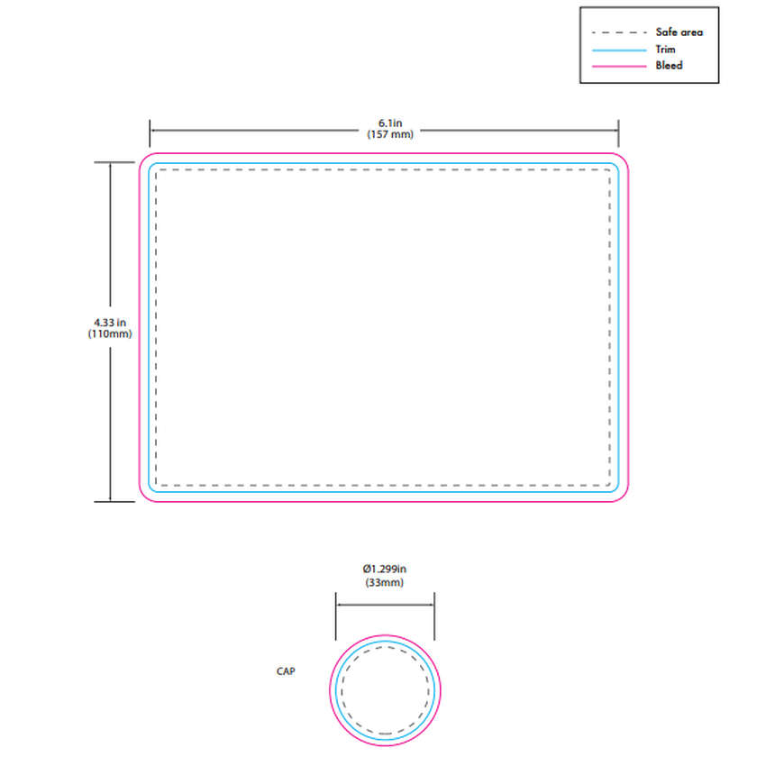Chubby Gorilla 8oz Aviator CR Plastic Jar Containers w/ Inner Seal - Various Colors - (Various Counts)-Aviator Containers-BeastBranding