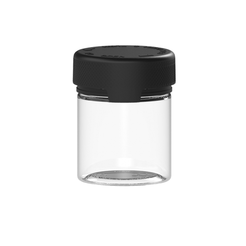 Chubby Gorilla Translucent 3oz Aviator CR Plastic Jar Containers w/ Inner Seal - Various Colors - Various Counts-Aviator Containers-BeastBranding