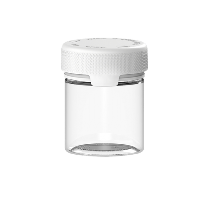 Chubby Gorilla Translucent 3oz Aviator CR Plastic Jar Containers w/ Inner Seal - Various Colors - Various Counts-Aviator Containers-BeastBranding
