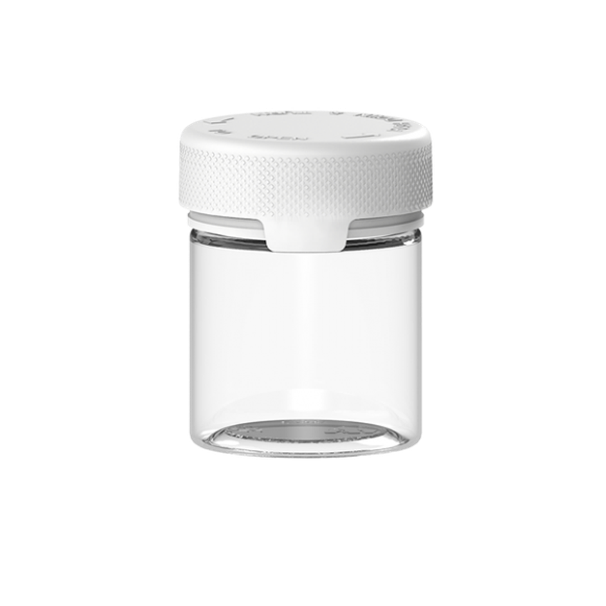 Chubby Gorilla Translucent 3oz Aviator CR Plastic Jar Containers w/ Inner Seal - Various Colors - Various Counts-Aviator Containers-BeastBranding