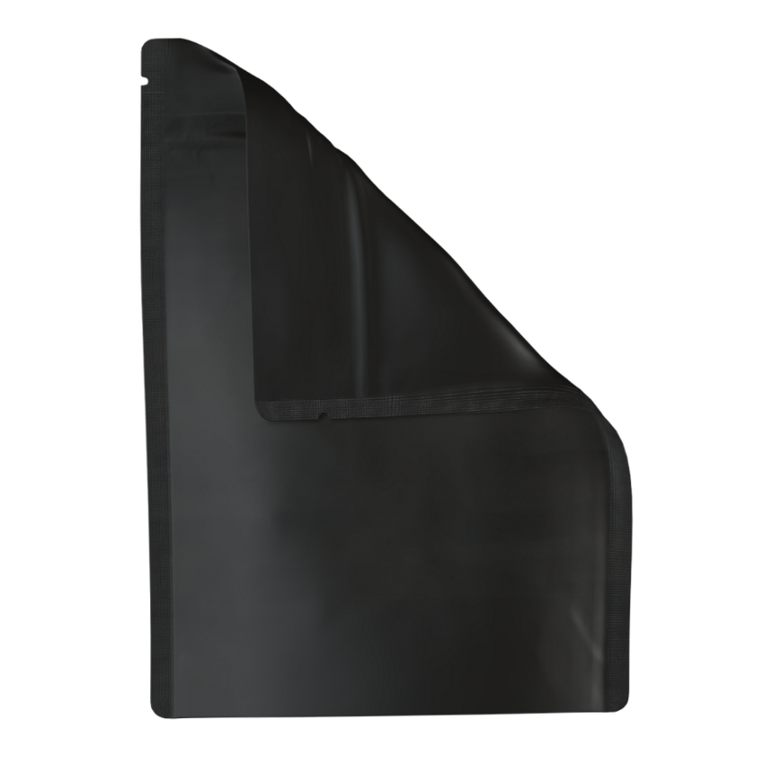 Clutch N Pull Mylar Bag 1 Oz - 28 Grams - Child Resistant - Opaque Black or White - (100 to 50,000 Count)-Mylar Smell Proof Bags-BeastBranding