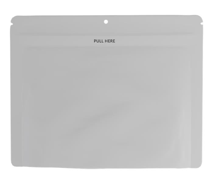 Grip N Pull 12" x 9" Mylar Exit Bag - Child Resistant Pending - Opaque Black or White (50, 100 or 300 Count)-Mylar Smell Proof Bags-BeastBranding