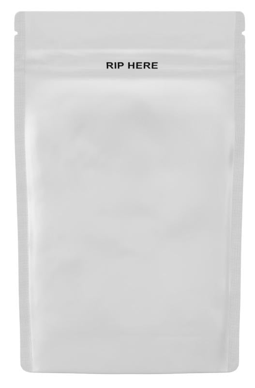 Grip N Pull Mylar Bag 1 Oz - 28 Grams - Child Resistant - Opaque Black or White - (100 to 50,000 Count)-Mylar Smell Proof Bags-BeastBranding
