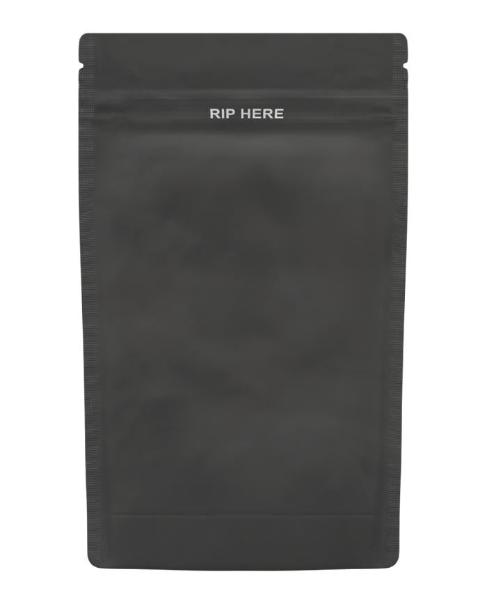 Grip N Pull Mylar Bag - 1/2 Oz - 14 Grams - Child Resistant - Opaque Black or White - (100 to 50,000 Count)-Mylar Smell Proof Bags-BeastBranding
