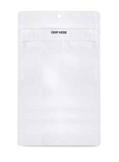 Grip N Pull Mylar Bag White Starter Kit - 4 Sizes - (500 Bags per Size)-Mylar Smell Proof Bags-BeastBranding
