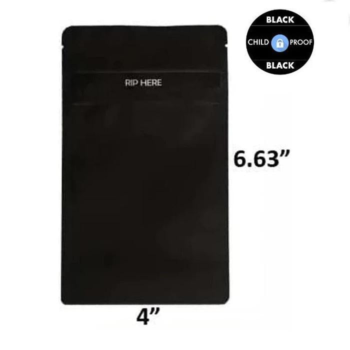 Grip N Pull Mylar Black Bag Starter Kit - 4 Sizes - (500 Bags Per Size)-Mylar Smell Proof Bags-BeastBranding