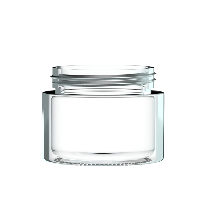Humidi.co 2oz Glass Jar - Sustainable & Compostable - Lids Not Included - (140 Count Per Case)-Glass Jars